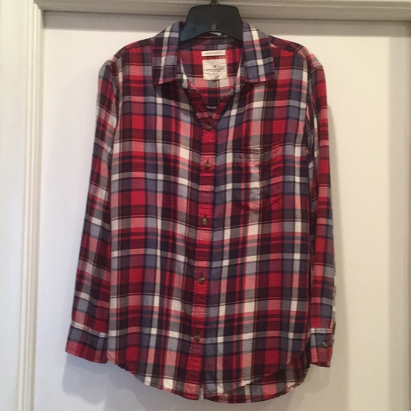 AEO Women's Shirt Size XS - Oversized Fit - Picture 2 of 5